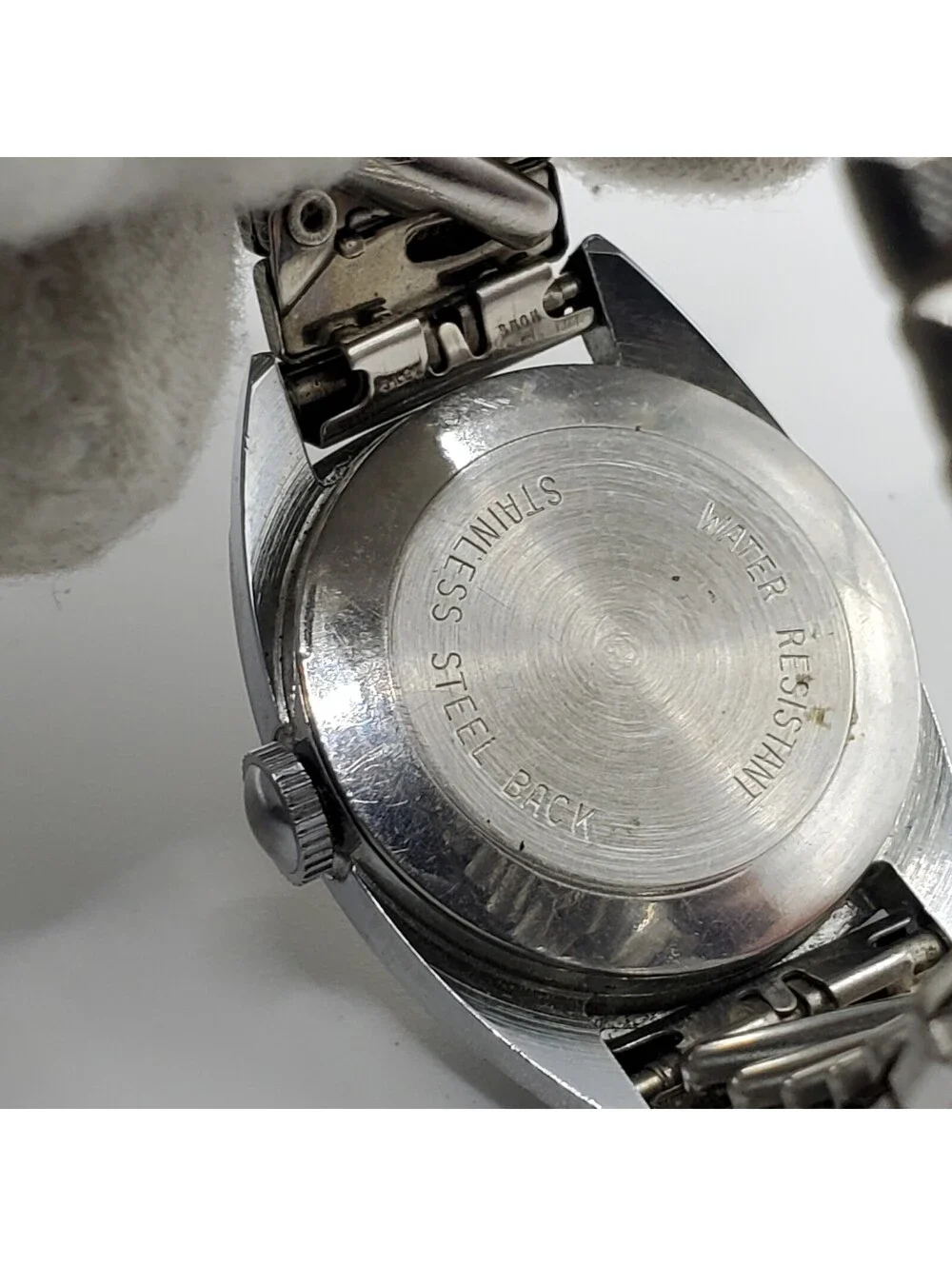 Vintage Timex Marlin Womens 23mm Mechanical Watch For Parts Or Repair